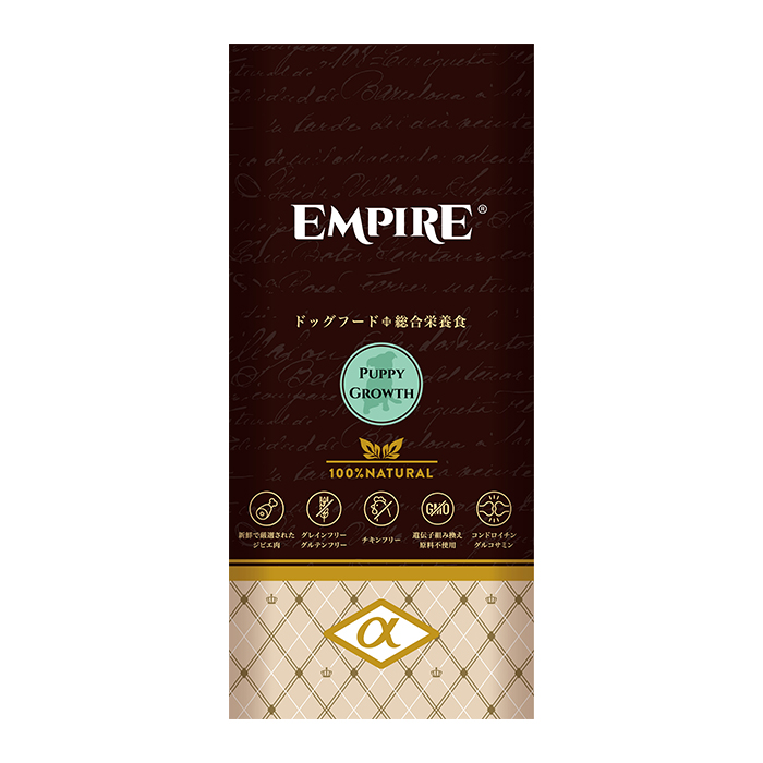 EMPIRE PUPPY GROWTH  Complete Dog Dry Food EMPIRE DOGDRY パピーグロース　小粒画像