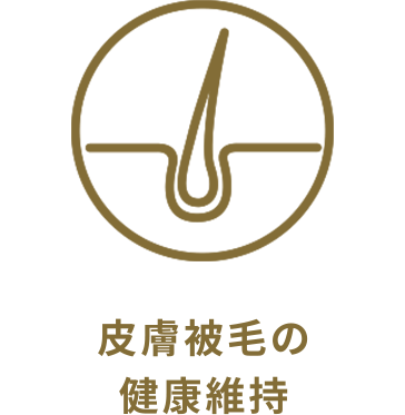 皮膚被毛の健康維持
